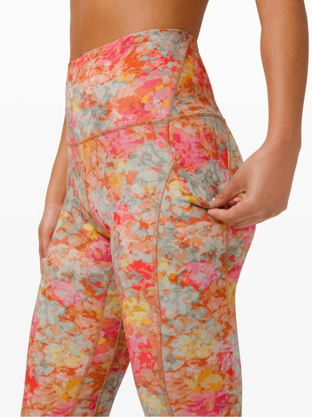 Lululemon Align High-Rise Tight 25” Pockets/Color Inflorescence Multi